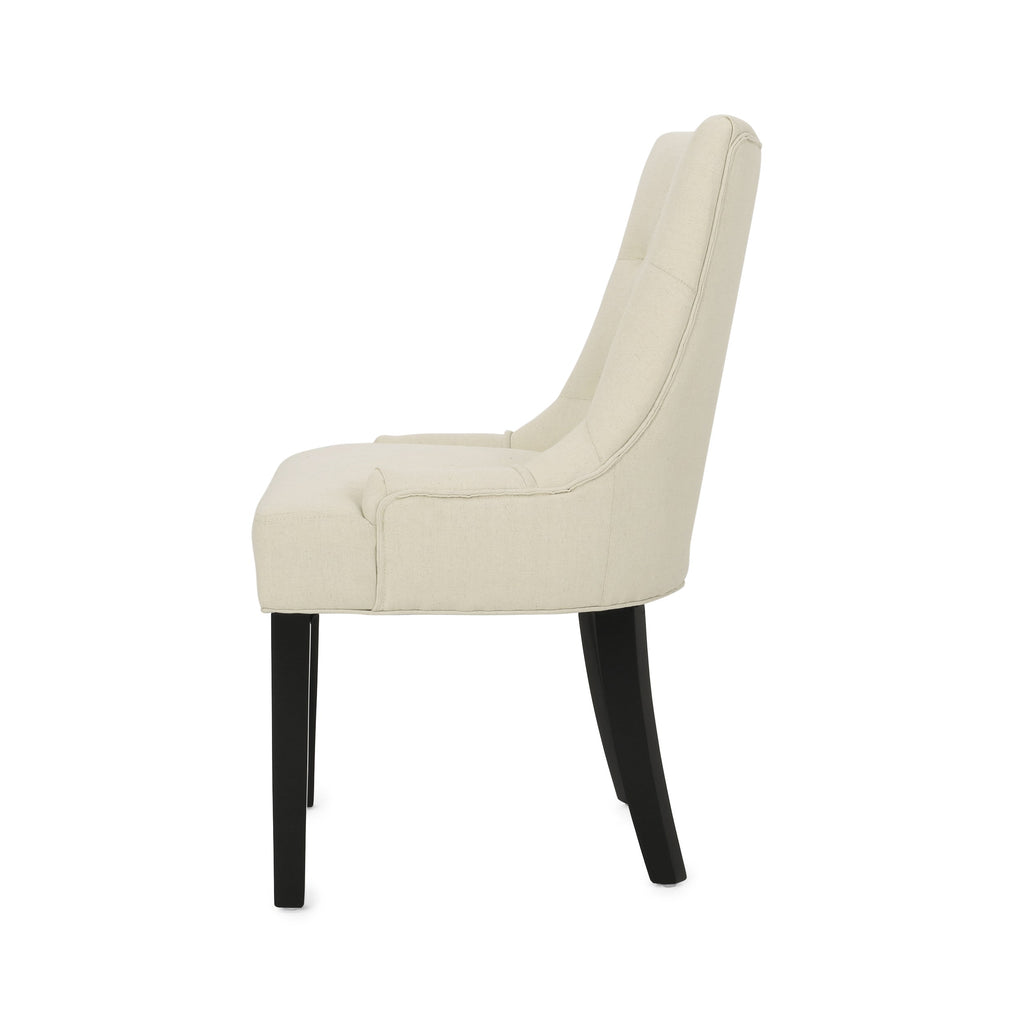 Set of 2 Cheney Dining Chairs - Beige