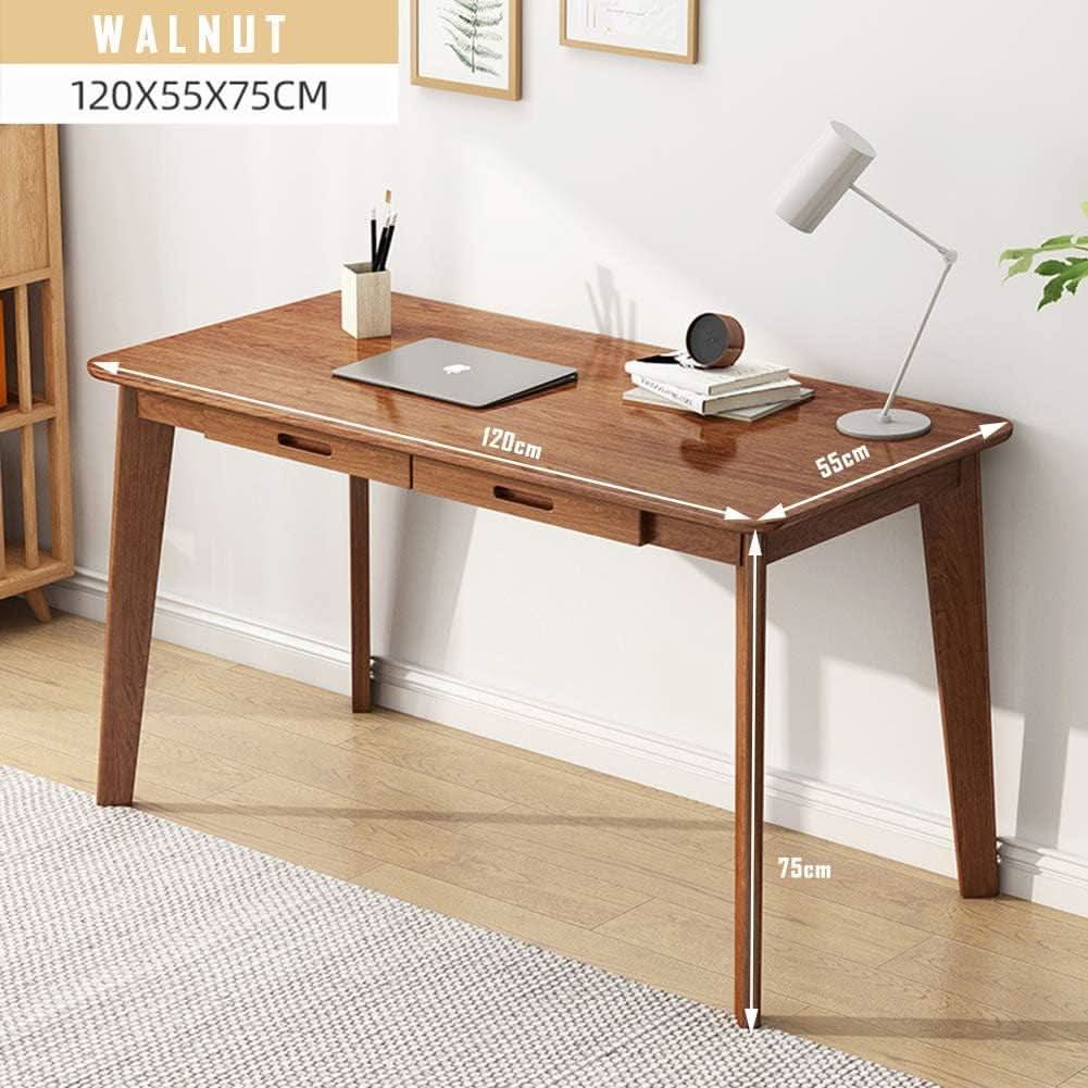 Premium Multifunctional Solid Wood Writing Desk Drawer