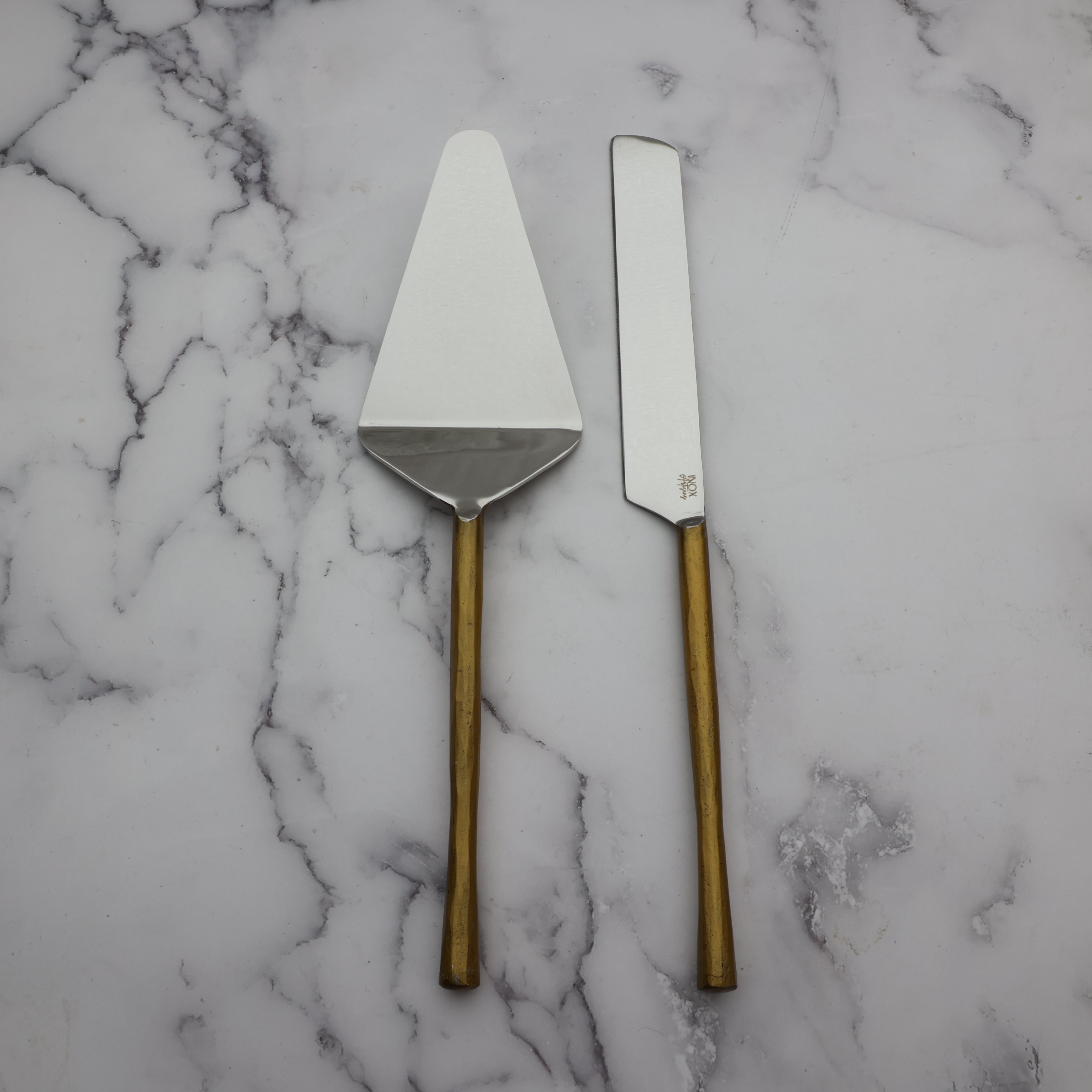 Camellia Cake Server Set