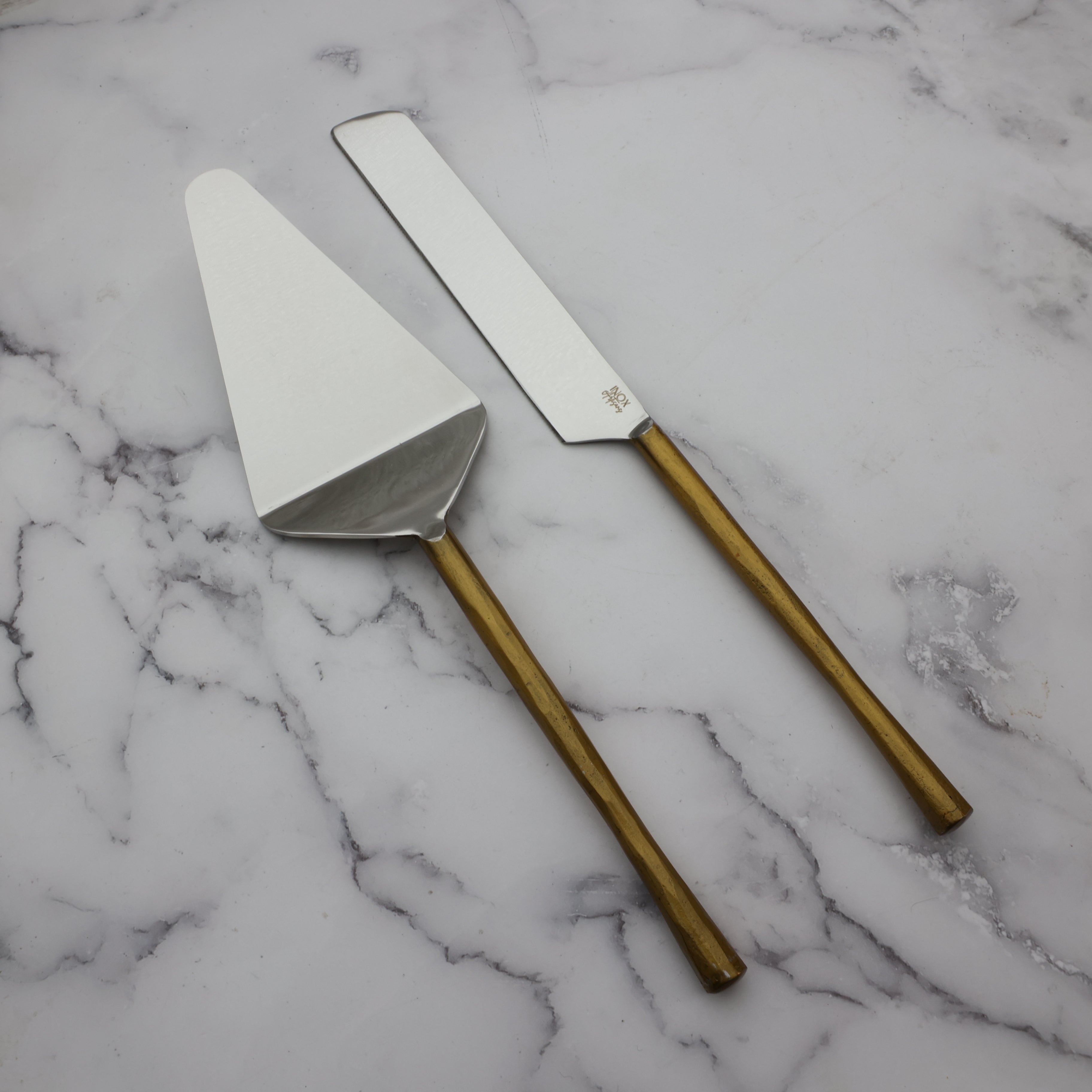 Camellia Cake Server Set
