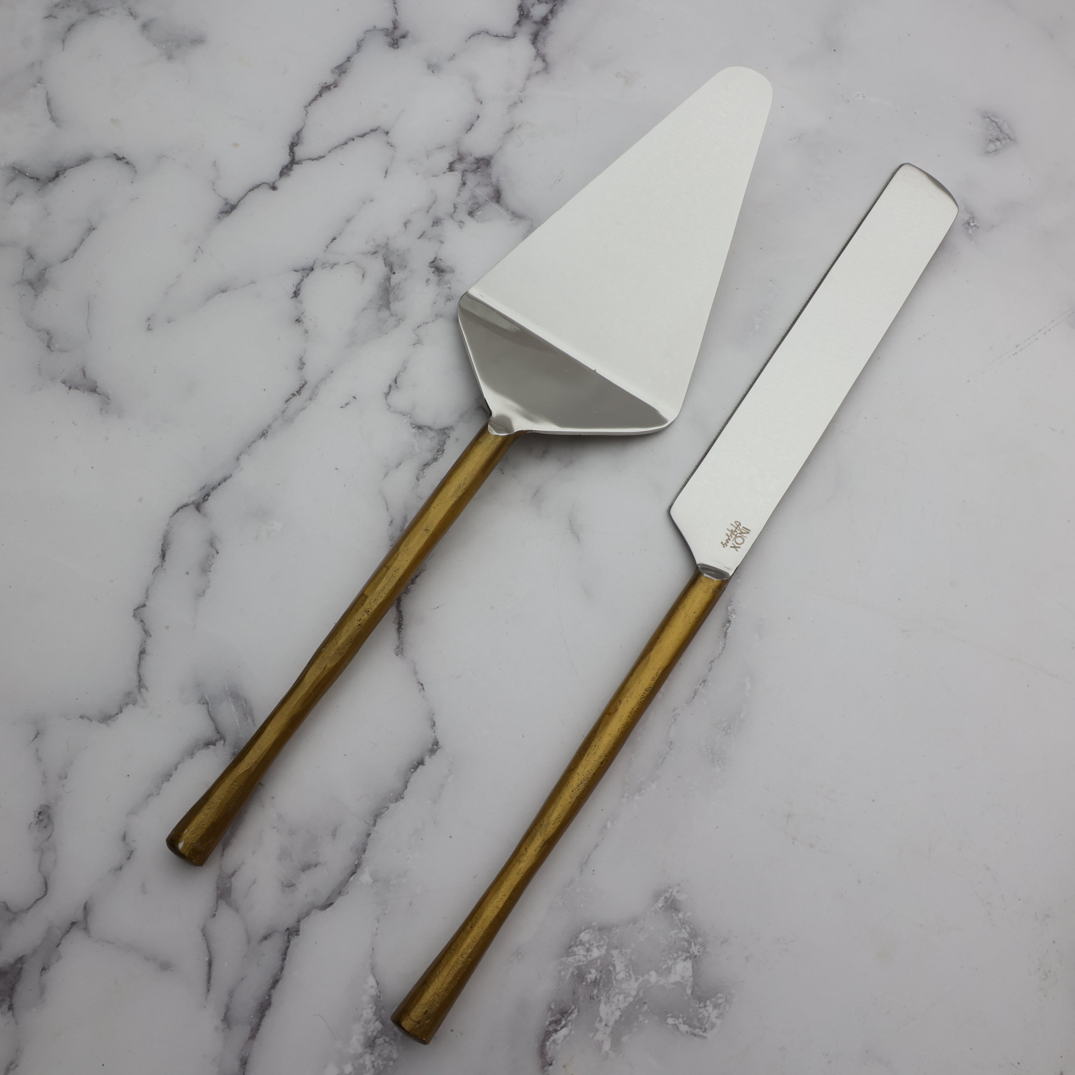 Camellia Cake Server Set