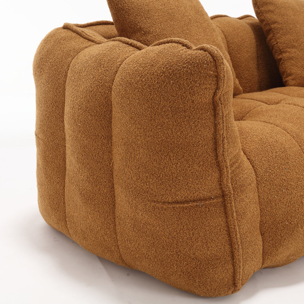 Cozy Beanbag Chair with High Resilience Foam Core