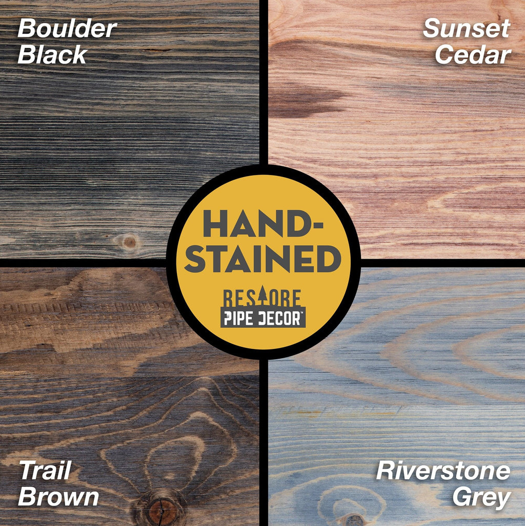 Skyline Sunset Cedar Solid Wood Desk