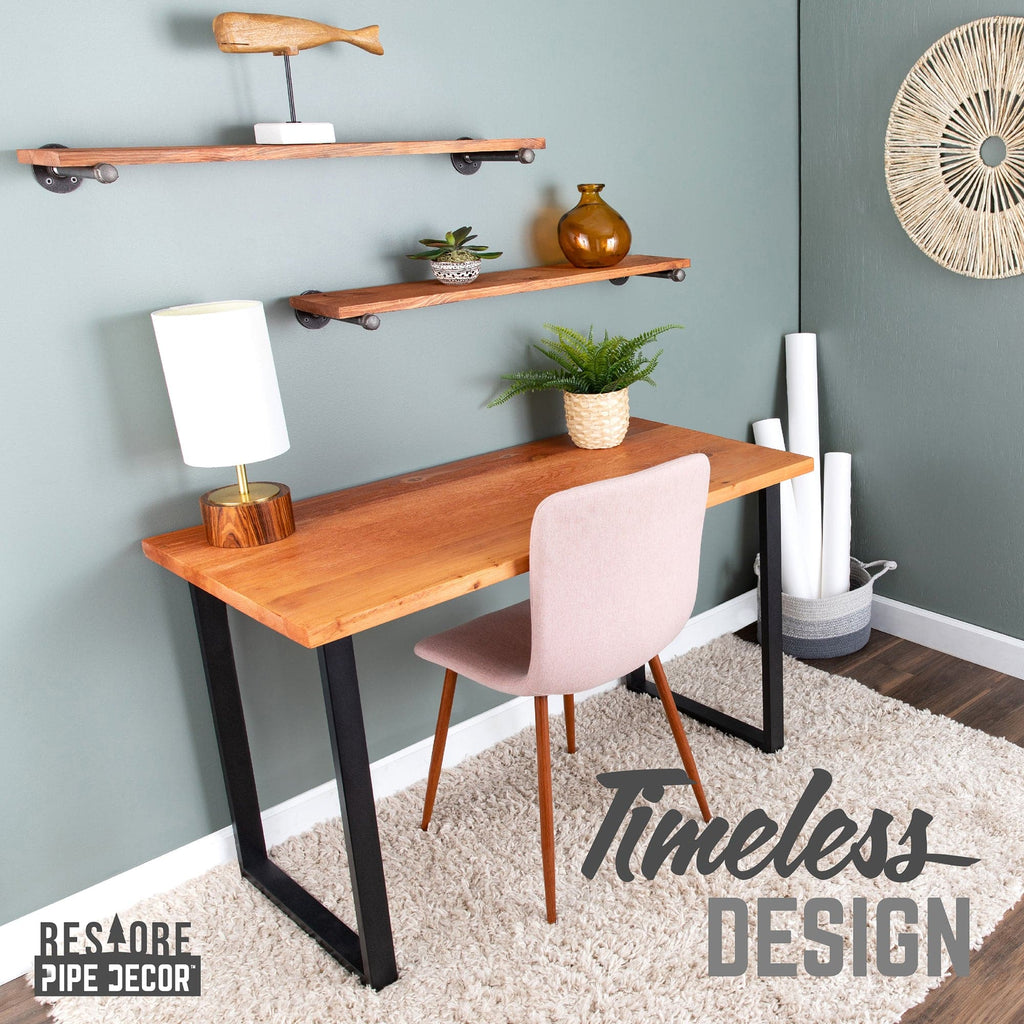 Skyline Sunset Cedar Solid Wood Desk