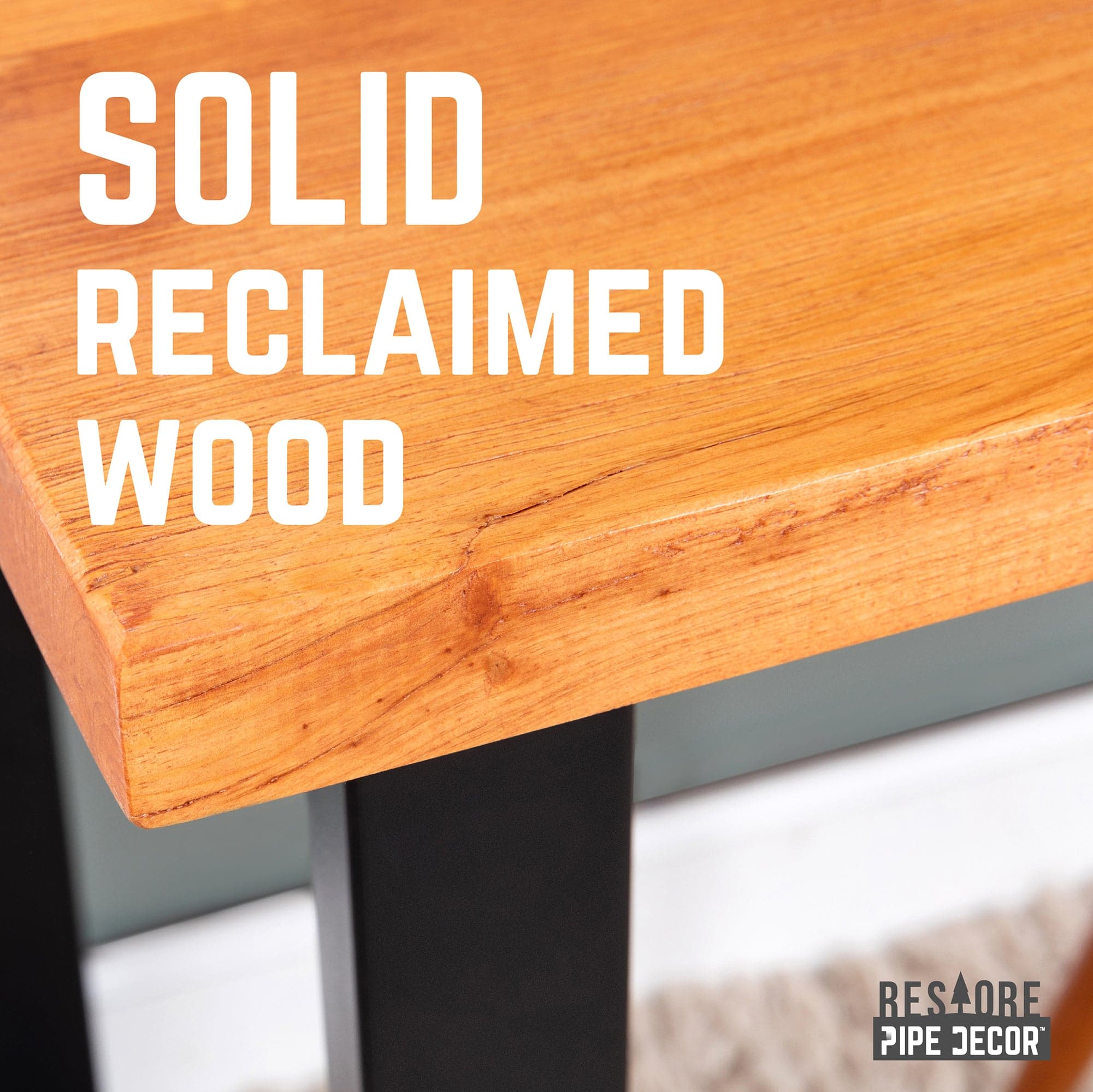 Skyline Sunset Cedar Solid Wood Desk