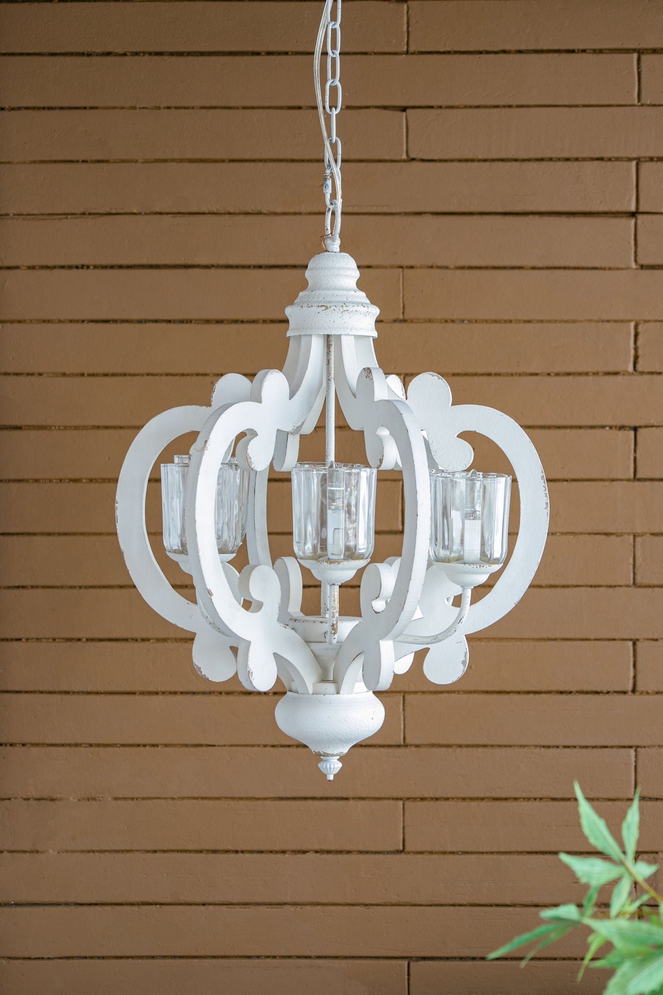 Farmhouse 6-Light Wood Chandelier Pendant Light Fixture