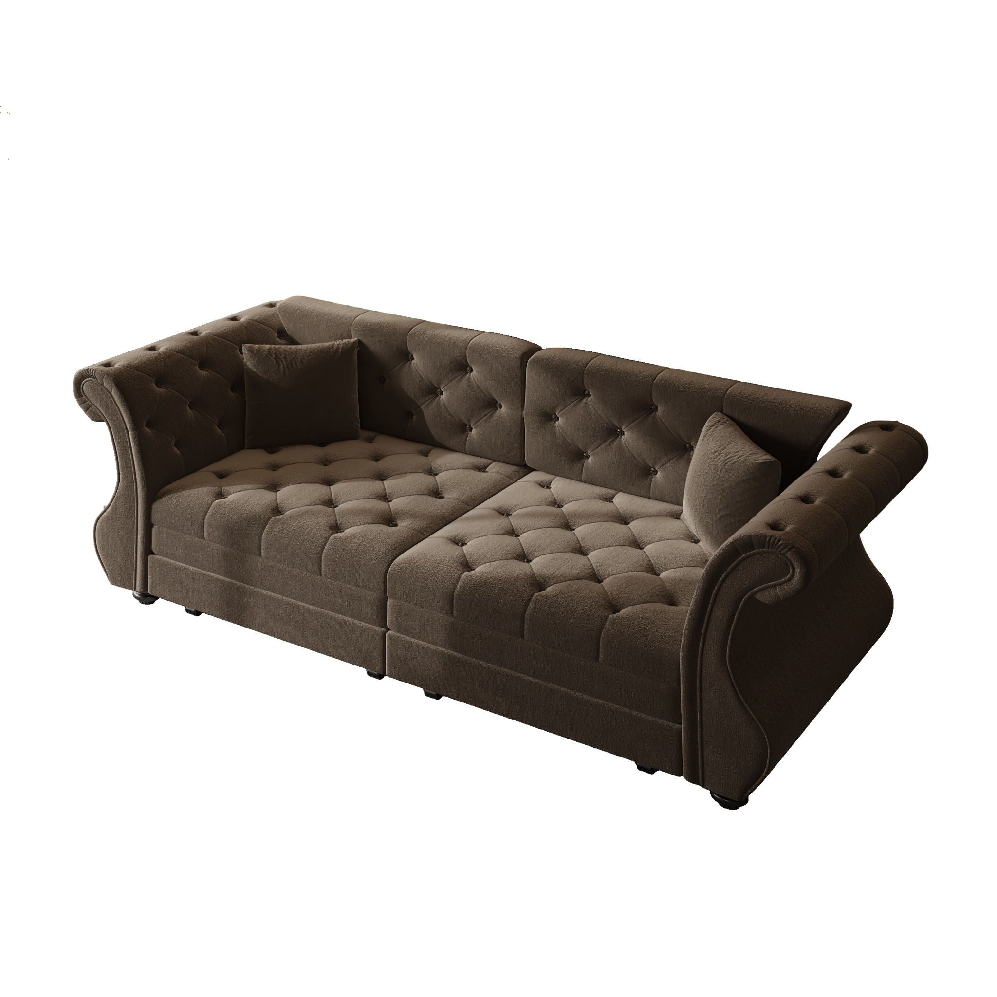 Oversized Chesterfield Sofa Bed