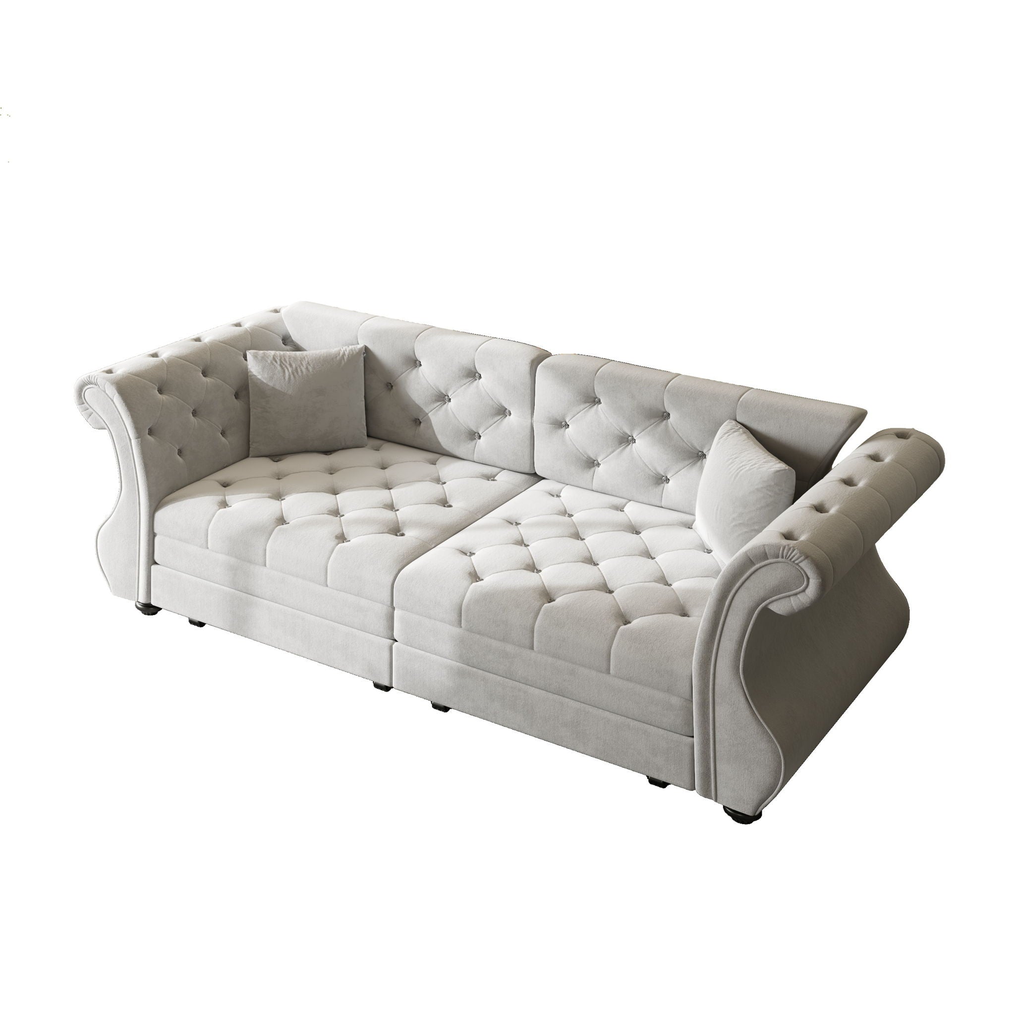 Oversized Chesterfield Sofa Bed