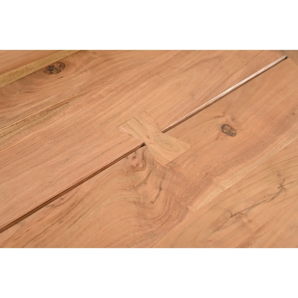 Athea Butterfly Natural Live Edge Dining Table