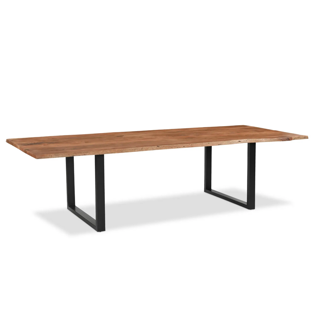 Athea Butterfly Natural Live Edge Dining Table