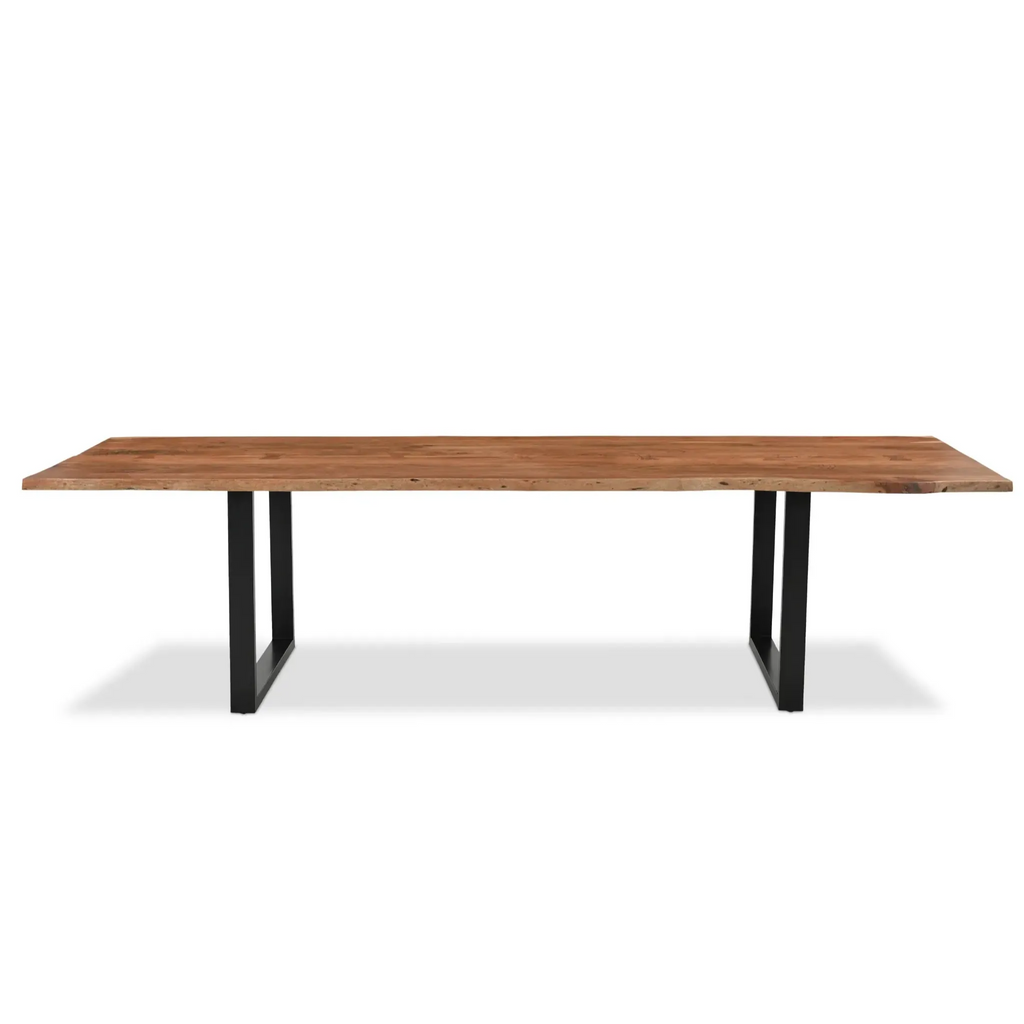 Athea Butterfly Natural Live Edge Dining Table