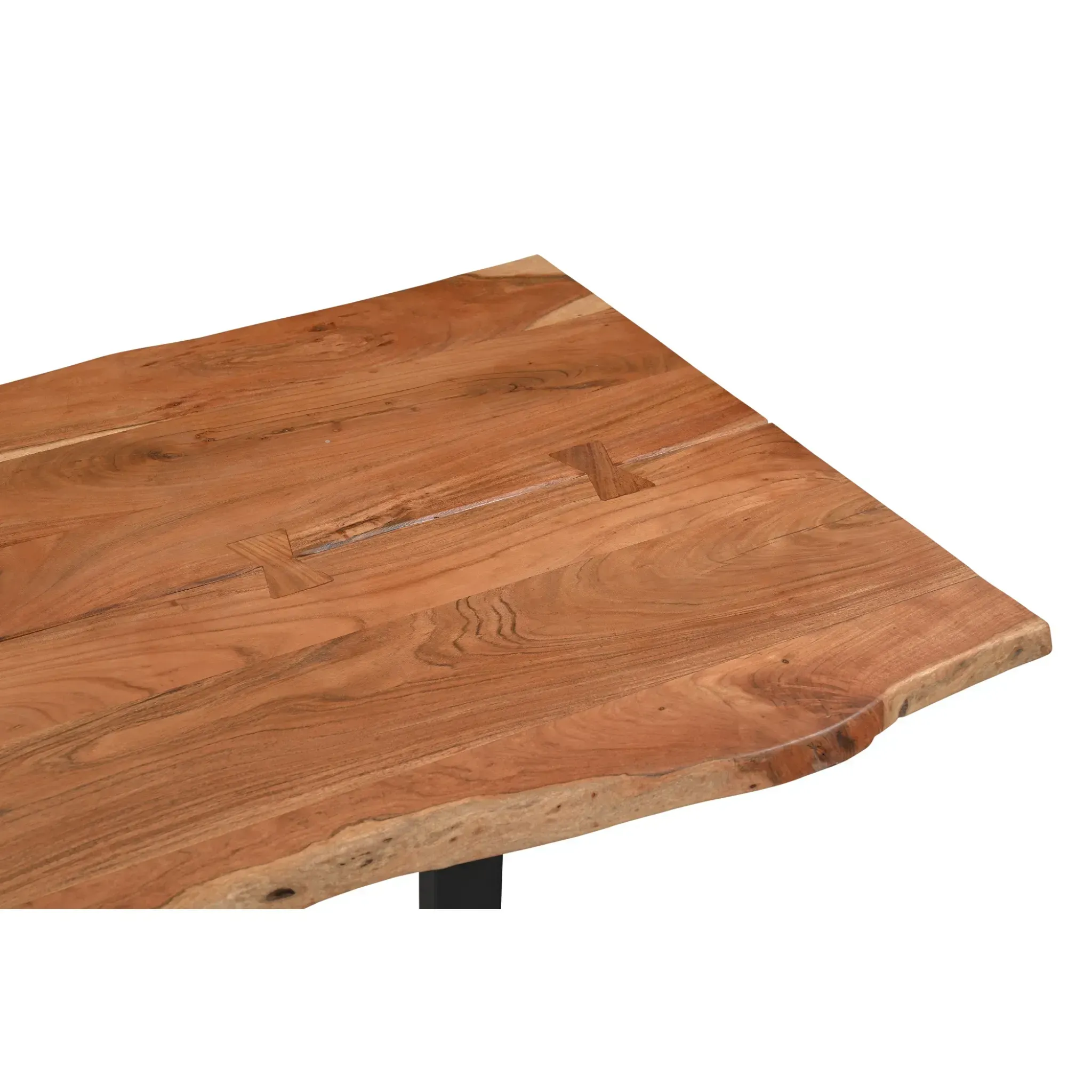 Athea Butterfly Natural Live Edge Dining Table
