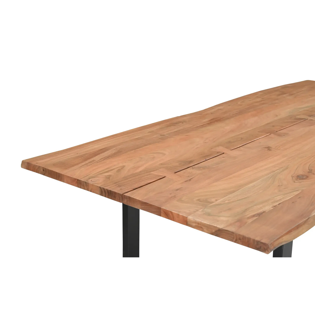 Athea Butterfly Natural Live Edge Dining Table