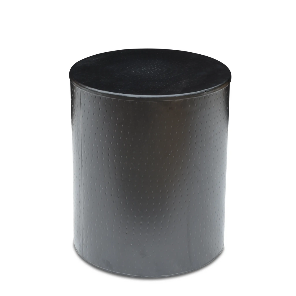 Alevi Drum End Table - Black