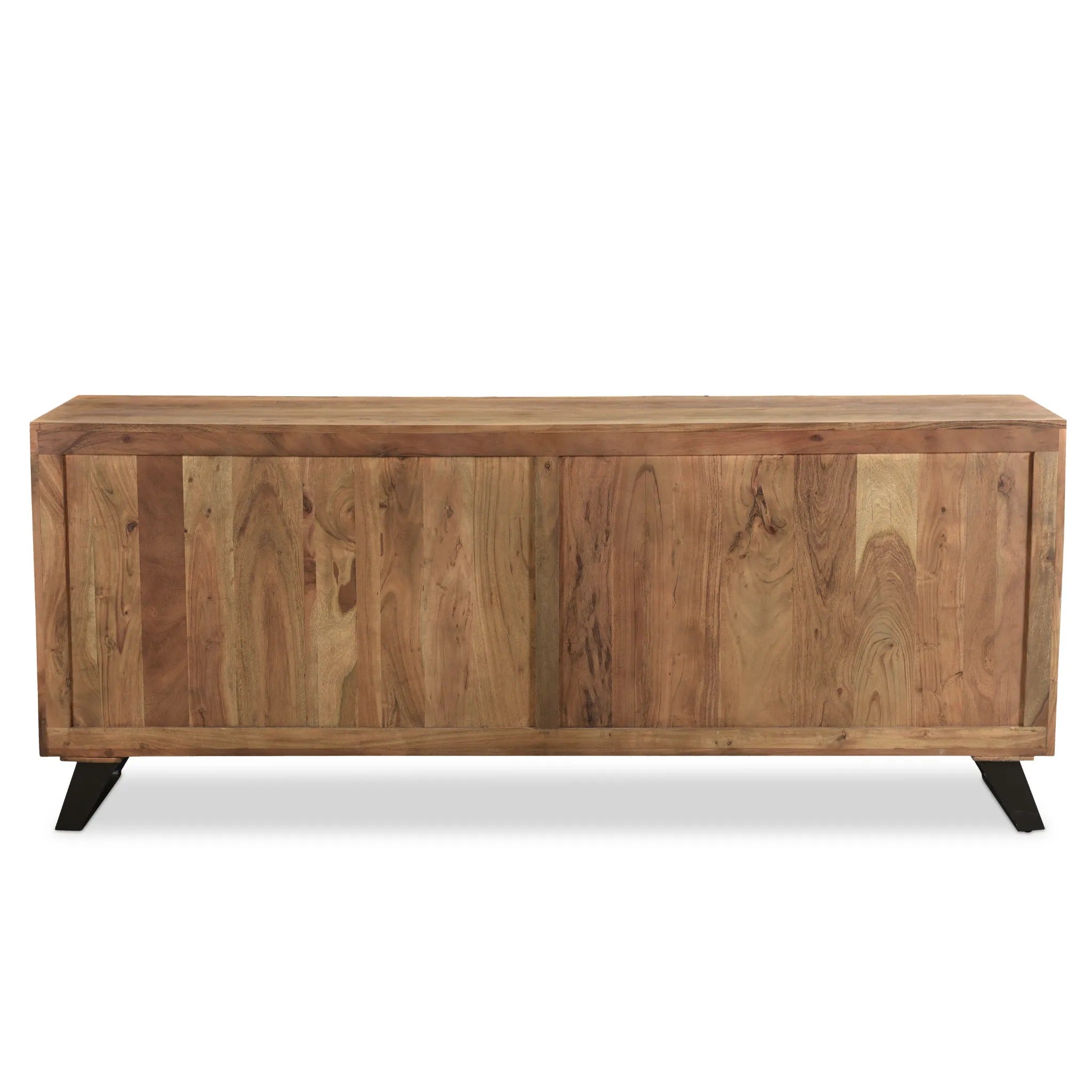Light Acacia Live Edge Sideboard
