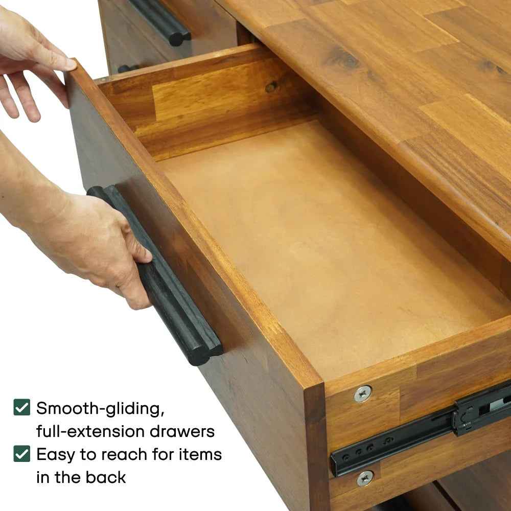 Acacia Legacy Solid Wood Dresser