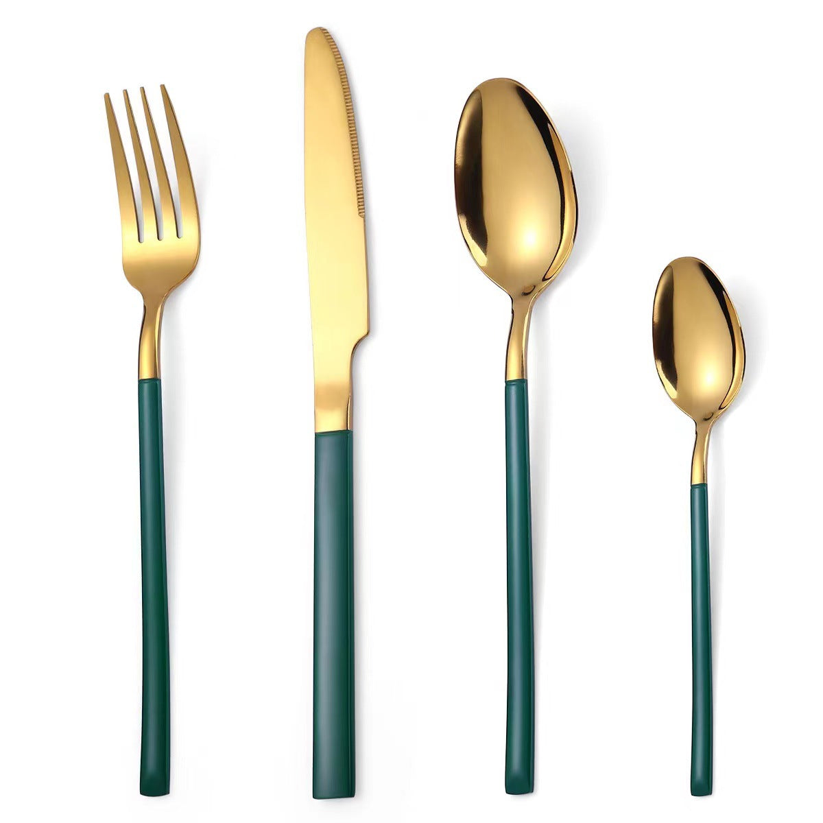 Luxury Italy Steel Cutlery Set