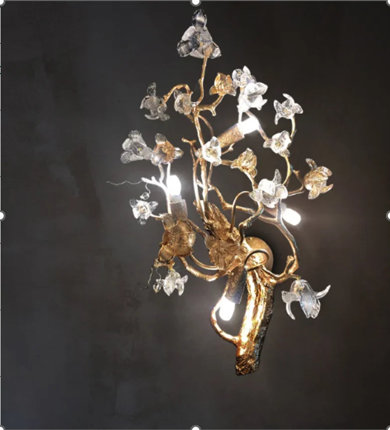 DecorBites™ Crystal Branch Ceiling Chandelier