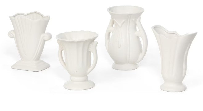 Park Hill | Vintage-Style Flower Vase Collection, Set of 4