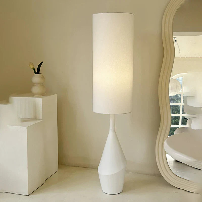 DecorBites™ Cream LED Floor Lamp Nordic Minimalist Style
