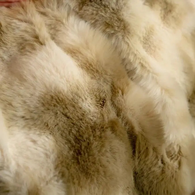 DecorBites™ Luxe Faux Fur & Velvet Patchwork Bedding Set - Duvet, Sheet & Pillowcases