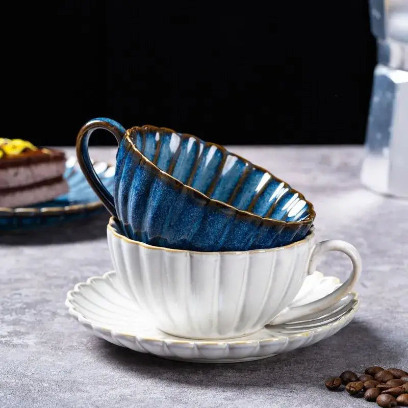 DecorBites™ Ceramic Tea Cup Set