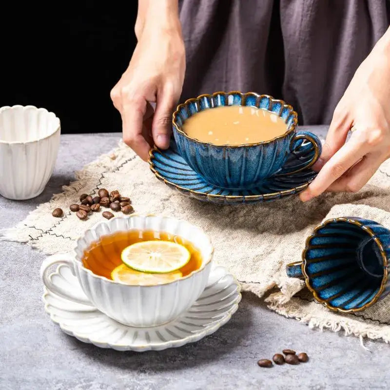 DecorBites™ Ceramic Tea Cup Set