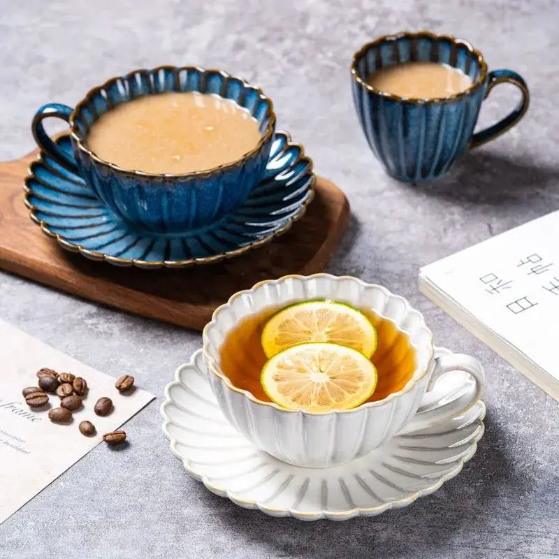 DecorBites™ Ceramic Tea Cup Set