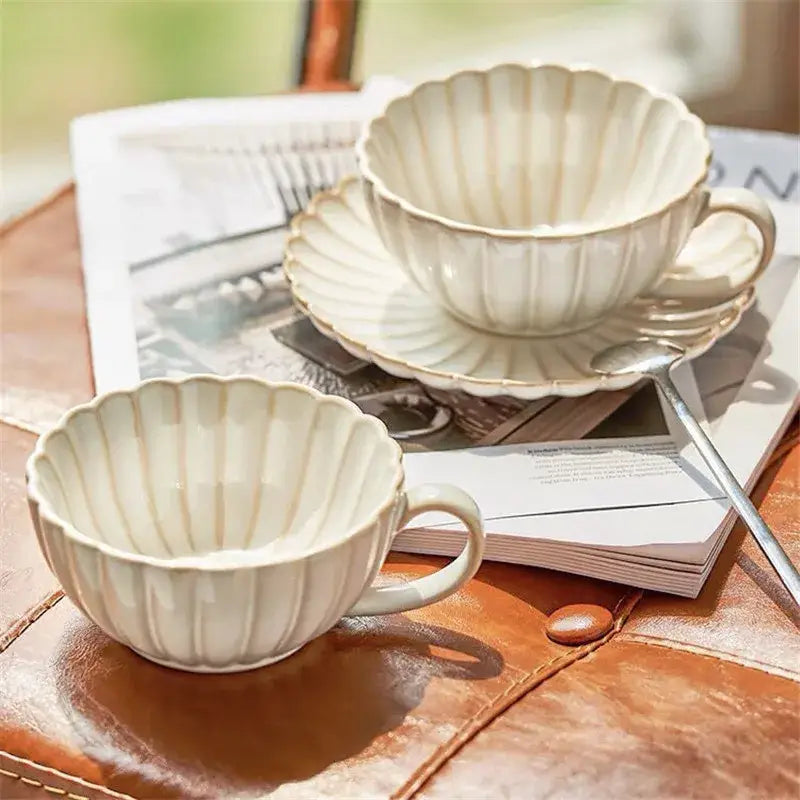 DecorBites™ Ceramic Tea Cup Set