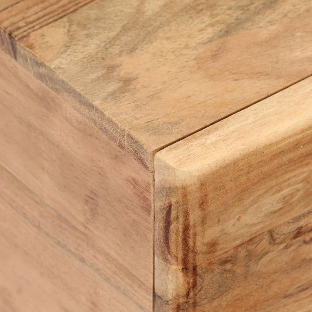 Solid Acacia Wood TV Cabinet