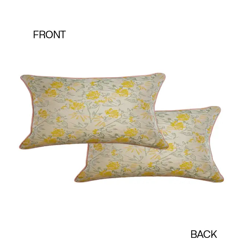 DecorBites™ Contessa Camellia Throw Pillow Cover: French Retro 3D Floral Jacquard Cushion Case