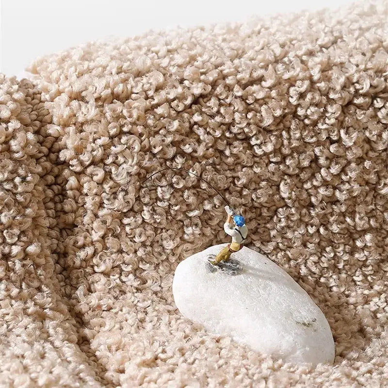 DecorBites™ Geometric Flocked Bath Mat Thicken Super Absorbent Anti-slip Bathroom Rug.