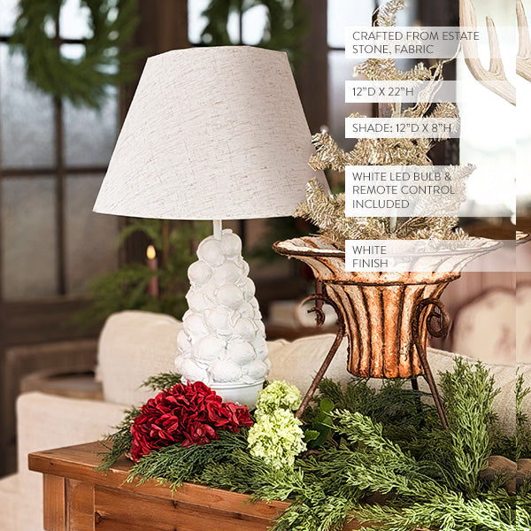 Vintage Inspired Fruit Bowl Cordless Lamp