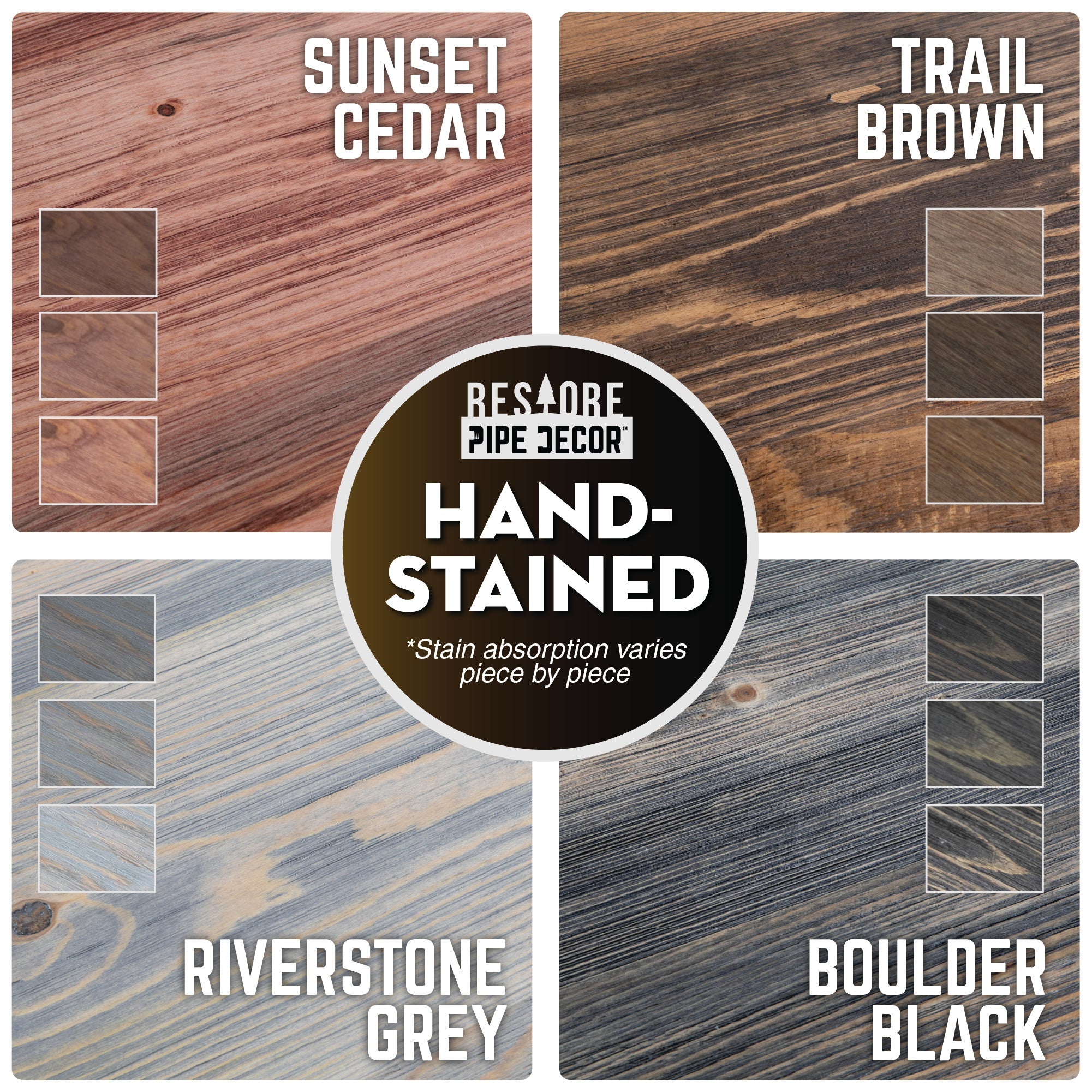 Skyline Sunset Cedar Solid Wood Desk