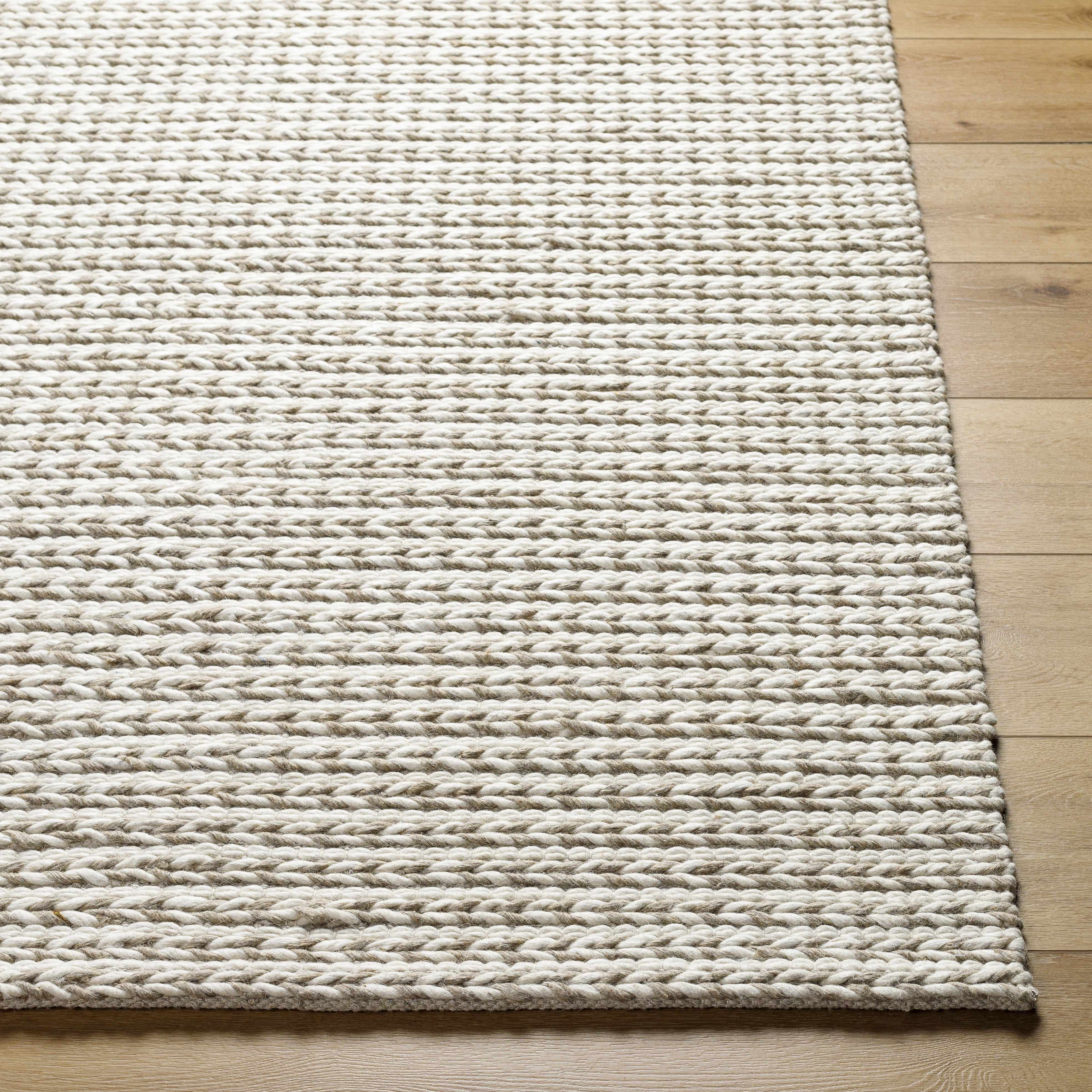 Lenci Hand Woven Wool Area Rug